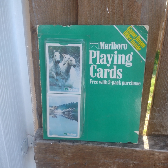 🆕 Vintage Marlboro cigarette playing cards new on package - Picture 7 of 10